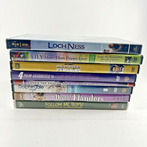 DVD Movie Lot 8pc Family Kids Animal Movies Bundle Set